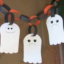 One way to create this type of halloween vibe is. Make A Ghost Garland Halloween Crafts Aunt Annie S Crafts
