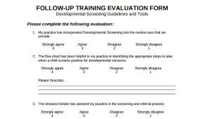 Free 25 Sample Training Evaluation Forms In Pdf Word