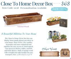 Thirty One Close To Home Decor Box Spring Summer 2018 Home Decor Boxes Decorative Boxes Thirty One