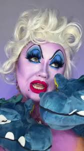 Magical Ursula Makeup and Costume Transformation