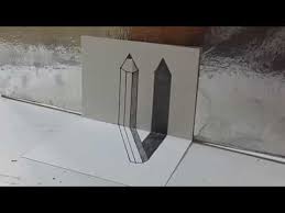 Gambar pensil keren di kertas. Belajar Cara Menggambar 3d Di Kertas Untuk Pemula Yang Mudah Gambar Pencil Youtube