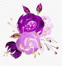 Maybe you would like to learn more about one of these? Watercolor Flowers Bouquet Bunch Purple Plum Gold Png Gold Purple Flowers Transparent Flowers Bouquet Png Free Transparent Png Images Pngaaa Com