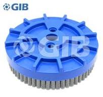 200mm Custom-Made Abrasive Nylon Disc Brush for Deburring ...
