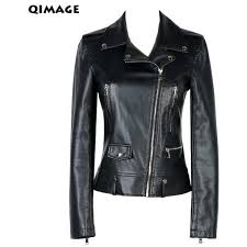 Pin By Emotional Fashion On My Polyvore Finds Leather Jacket Women Fashion Red Jacket Leather Leather Coat Womens