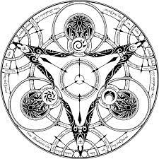 Pin By Nha Nguyễn On Art And Anime Magic Circle Magic Symbols Art