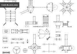 .this design has the activities centred around the main structure, allowing for. Playground In Plan Free Autocad File By Cad Block Com