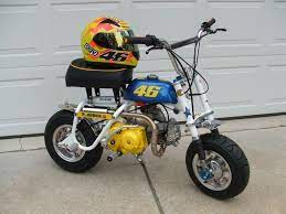 My Bikes - 1968 Honda Z50 K0 - Rossi Tribute - 108cc Honda Stroker Motor - Lots Of Kustom Stuff Mini Bike Pocket Bike Bike