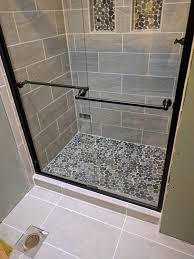 Pebble shower mats are a fun and useful way to put an item in your shower. Sliced Bali Ocean Pebble Tile Pebble Tile Shower Floor Bathroom Shower Tile Pebble Tile Shower