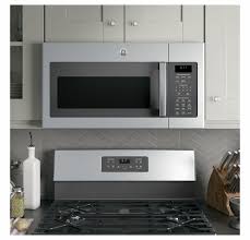 It was supposed to vent to the outside. Jvm6172skss 30 Ge 1 7 Cu Ft Over The Range Microwave Oven With 300 Cfm And 2