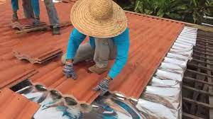 Concrete roof tiles are a common building material that gives the roof of a structure shape and color. Installation Of Monier Roof Tiles Location Petaling Jaya Selangor Malaysia Youtube