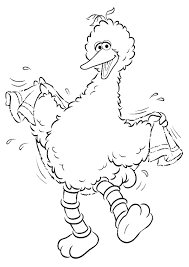 The characters from sesame street. 48 Best Pics Big Bird Coloring Pages To Print Bird Coloring Pages Coloring Pages To Print Aves Para Colorear E Imprimir Ideas For Your Inspiration Gaminginternetpoker