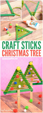 Download Craft Sticks Christmas Tree Craft Easy Peasy And Fun PSD Mockup Templates