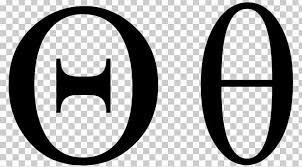 This table gives the greek letters, their names, equivalent english letters, and if you are ever in doubt about alphabetic order, this will help you look up words. Theta Greek Alphabet Letter Phi Symbol Png Clipart Alphabet Black And White Brand Circle Delta Sigma