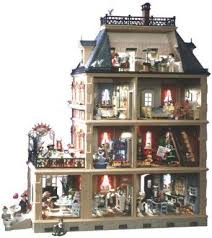 Dollhouse 1900 Large House Amazon Co Uk Toys Games Playmobile Dolls House Interiors Doll House Large Homes
