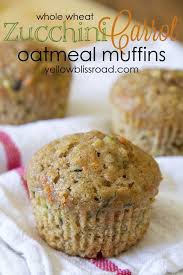 Zucchini Carrot Oatmeal Muffins Recipe Baby Food Recipes Food Recipes