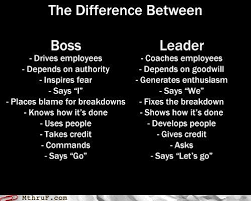 The Difference Between A Boss And A Leader Work Quotes Leadership Quotes Bad Boss Quotes