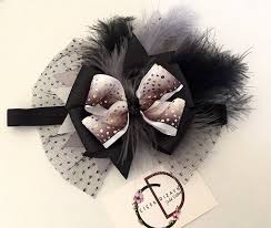 black feather baby headband christmas hair band girl toddler etsy toddler hair clips girls hair bows diy toddler hair