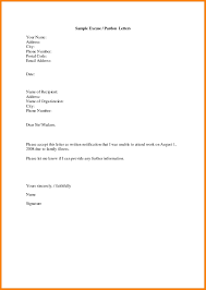 Excuse Letter For School Due To Illness New Leave Letter Format Due ...