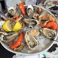 Plateau De Fruits De Mer Et Assiette De St Jacques Picture Of Chez Astoux Cannes Tripadvisor
