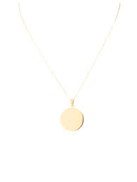4pcs antique bronze flat round pendant cabochon setting cameo tray metal findings 20mm (0.79) hole 1.5mm (0.20). Necklace With Flat Round Pendant Ellen Beekmans
