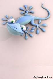Dibujos E Imagines Infantiles Para Lo Que Querais Manualidades Con Arcilla Dibujos De Lagartijas Miniaturas De Arcilla Polimerica