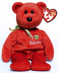 Alabama (I ♥ ) (Ty store) — Ty Beanie Baby bear