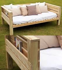 Great Southern Wood Preserving Yellawood Daybed Build It Diy Daybed Pallet Furniture Outdoor Built In Daybed
