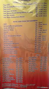 Masakan padang, bakso malang, mie aceh, bubur manado, pempek palembang, hingga babi panggang karo dapat ditemukan di batam. Menu Di Warung Nasi Padang Warung Nasi