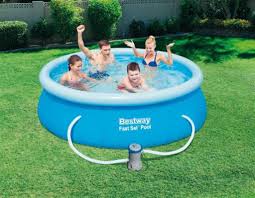 Bestway Fast Set Pool Set 244x66 Cm Mit Real De