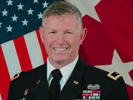 General's virtual relationship with sergeant's wife gets him fired.