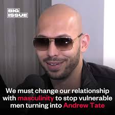 The number one way to improve women's mental health is to make men better  men." -Andrew Tate