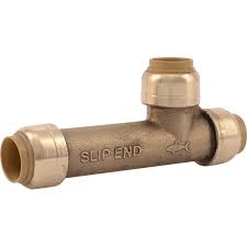 3/4 pack joint for cts x 3/4 pack joint for cts straight compression coupling no lead. Slip Tee Fittings For Adding New Water Lines Sharkbite
