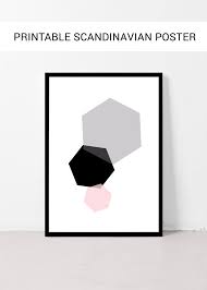 Abstract Free Printable Wall Art Black And White Abstract Poster Printable Wall Art Geometric Design Scandinavian Wall Art Minimal Scandi Pink Grey Bla Printable Wall Art Scandinavian Wall Art Abstract Poster