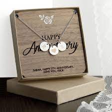 The perfect wedding anniversary idea, this lovely trinket says that you will be their rock forever! Modern 10 Year Anniversary Present Ideas