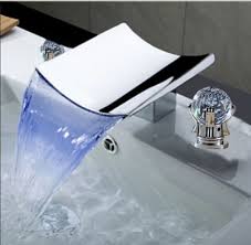 buy led luxury waterfall bathroom