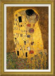 Get this artwork gustav klimt: Vault W Artwork The Kiss Detail 1 By Gustav Klimt Framed Painting Print Wayfair