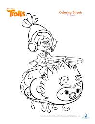 Dreamworks Trolls Coloring Book Printables Poppy Coloring Page Disney Coloring Pages Coloring Books