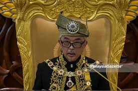 ‏ سلطان حاج احمد شاه المستعين بالله ابن المرحوم سلطان ابو بكر رعاية الدين المعظم شاه ‎ ‎; Be Disciplined Agong
