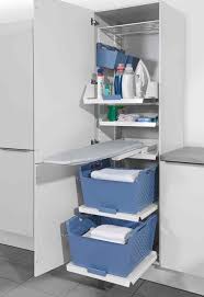 Stauraum Losungen In Der Kuche In 2020 Waschkuchen Schranke Stauraum Raum