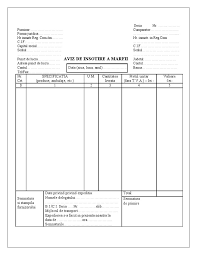 Avizul de insotire a marfurilor este documentul care insoteste marfurile pe timpul transportului, daca factura de livrare este intocmita ulterior. Aviz De Insotire A Marfii