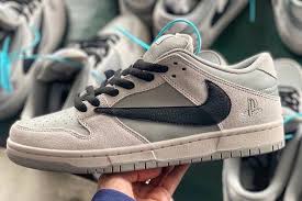 Thousands of dunks replica are waiting for you! Fake Travis Scott X Playstation X Nike Dunk Lows Are Already Emerging Sneaker Freaker