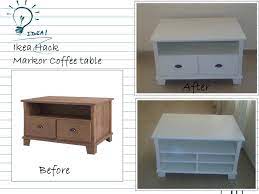 Apply the paint removal to the lacquered and stained pieces (legs, frame, drawer). Ikea Markor Coffee Table Ikea Markor Coffee Table Home Decor