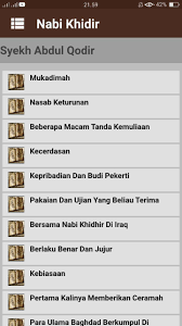 Ia mengingatkan kita kepada kehidupan dunia yang akan musnah dan hari akhirat yang kekal selamanya. Biografi Kisah Nabi Khidir For Android Apk Download