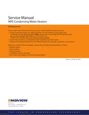 The following warranty periods begin to run from the date of original. Navien Npe 240a Manuals Manualslib