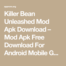 Download killer bean unleashed mod apk android 3.52 with direct link, good speed and without virus! Pin On Kiler Bean Infinito