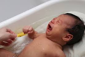 The ideal temperature for your baby's bath is between 37 degrees c and 38 degrees c, which is around blood heat. 7 Reasons Why Baby Hates Bath And 11 Tips To Handle It