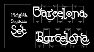 Barcelona is a gorgeous handwritten font that impresses through its natural and elegant style. Barcelona Schriftart Dafont Com