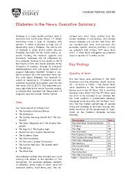 Treasurer report template excel beautiful report writing template. Pdf 2018 Diabetes In The News Executive Summary Monika Bednarek Academia Edu