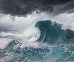 A tsunami is a series of waves in a water body caused by the displacement of a large volume of water, generally in an ocean or a large lake. Tsunami Waves Detected In Pacific After Magnitude 7 Earthquake