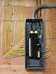 First you need to have your power box and power access installed and inspected. Building My Own House And Wanted To Do My Own Electrical Work I Think It Came Out Ok For My First Full Panel Install Cableporn
